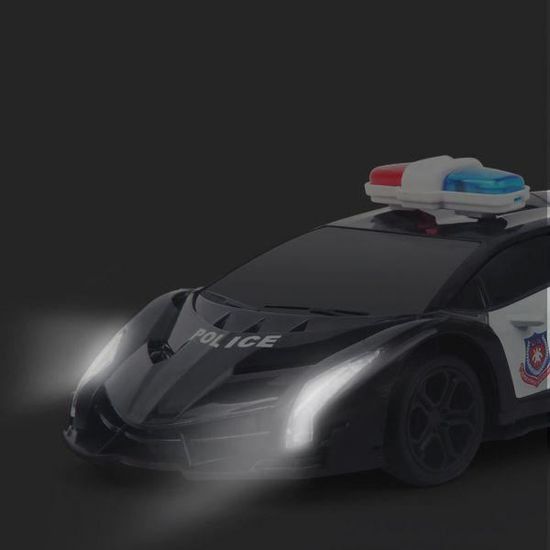 FLY12544-Voiture de Police télécommandée Super Exotique avec phares à Del  Fonctionnels (véhicule de Course de Police) Grande échel - Cdiscount Jeux -  Jouets