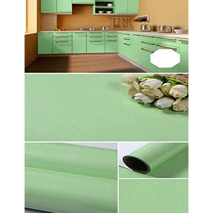 Adhésif couleur vert d'eau mat
