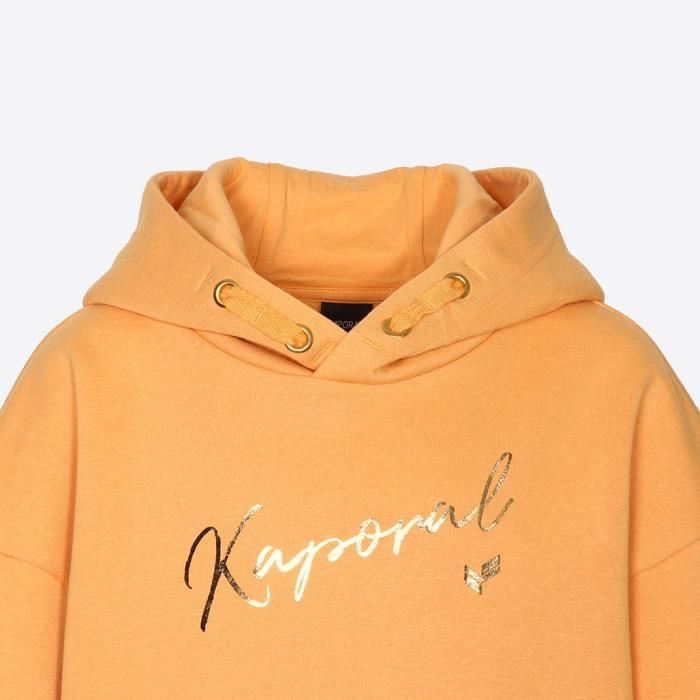 KAPORAL Sweat fille KELLY Jaune Cdiscount Pret a Porter