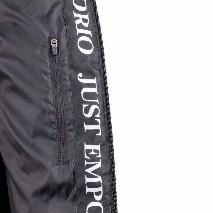 Doudoune matelass e sans manches capuche Homme JUST EMPORIO Noir