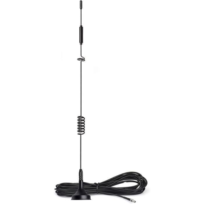 Antenne 4G Lte Mimo Ts9 À Base Magnétique 8Dbi Paquet De 2 Pour Routeur De Point D