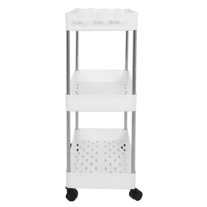 SoBuy FRG226-WN Tour de rangement Etagère de stockage Etagère de