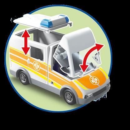 Playmobil 6685 city life ambulance hotsell