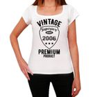ULTRABASIC Femme Tee-Shirt Produit De Qualité Supérieure 2006 – Superior Goods Premium Product 2006 – 17 Ans T-Shirt Cadeau 17e Anniversaire