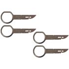 SOUNDWAY 4 clés de démontage d'extraction autoradio VW - SEAT - AUDI - SKODA - FORD