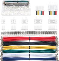 YUNIQUE FRANCE Kit 420 connecteurs JST 2,0 mm : jeu JST-PH 2/3/4/5/6 broches, connecteurs mâle et femelle, câbles pré-sertis 22AWG