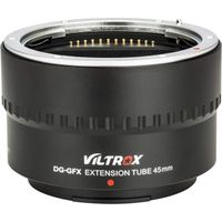 Tube d'extension macro VILTROX DG-GFX 45 mm pour appareil photo Fujifilm GFX100, GFX 50S, GFX 50R
