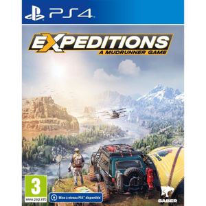 JEU PS4 Expeditions A Mudrunner Game - Jeu PS4