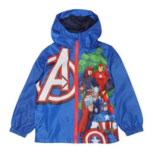Imperméable - Trench Popgear - AVE90006BRK52 - Marvel Avengers Assemble Logo - Characters Boys Rain Mac Blue Fashion-t-Shirts Garcon