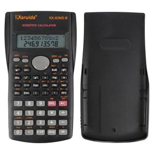 CALCULATRICE A-Calculatrice scientifique Portable pour étudiants, affichage à 2 lignes, calculatrice dédiée multifonction