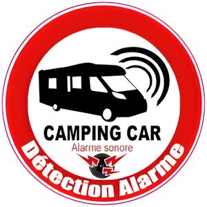 Stickers alarme camping car - Cdiscount