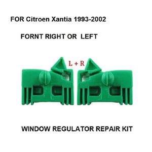 CITROEN xantia x2 lève vitre Kit de réparation clip entraîneurs avant gauche