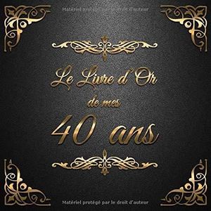 Livre D Or 40 Ans Cdiscount