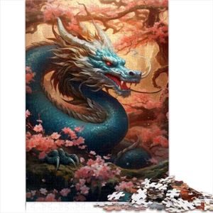 PUZZLE Casse-Tête | Puzzles Puzzle Cerise Dragon Japonais