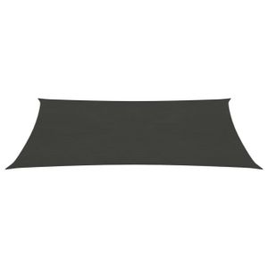 VOILE D'OMBRAGE Voile d'ombrage 160 g-m² Anthracite 3x5 m PEHD - S