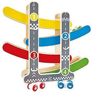 CIRCUIT Hape Fast Flip Racetrack - Wooden Toddler Toy (18+ Months)137