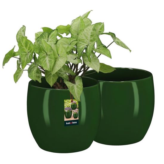 Lot De 12 Supports Mousse Florale Ronde Verte - Avec Fil, Pour Décoration Bouteille De Vin, Mariage, Fête, Rétention D'eau - 6