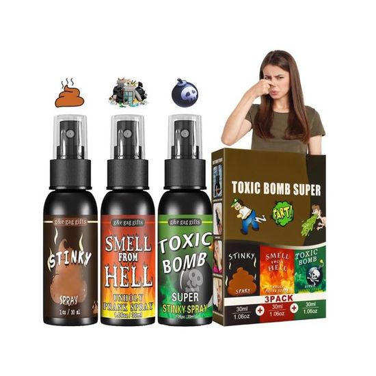 Spray Puant, Spray Caca, Spray Qui PUE Le Caca, Fart Spray Extrêmement ...