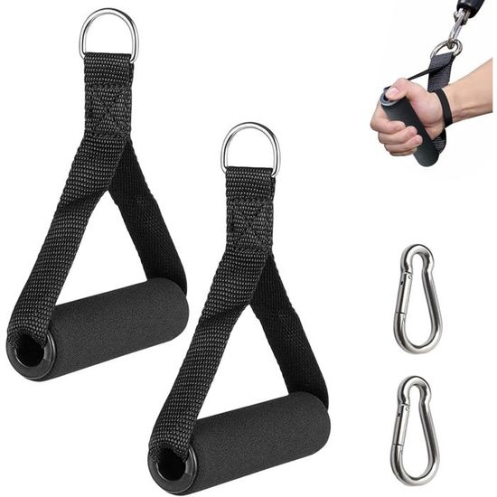 Poignées De Traction – Entraînement Force De Prise, Doigts, Avant-bras, En Hêtre Et Acier, Portable, Pour Fitness à Domicile