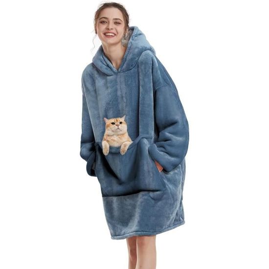 Gilet à Capuche Maurices – Crème, Tricot Asymétrique, Taille S – Occasion Très Bon état
