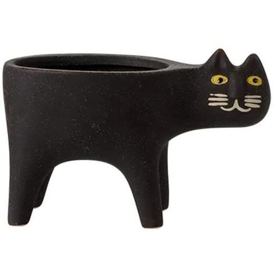 Pot De Fleur Na Zggya Pot De Fleurs De Queue De Chat Pot De Fleurs Animal De Dessin Animeacute De Personnage En Ceacuteramique P757 Cdiscount Jardin