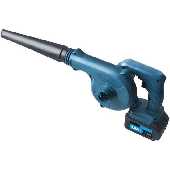 Souffleur Aspirateur Thermique Portatif à 2 Temps,avec Tuyau De Soufflage Droit Et Courbé, Orange