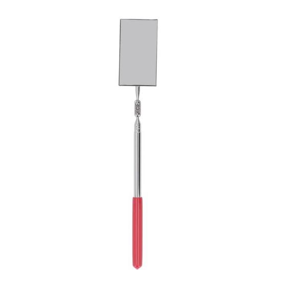 Miroir D'Inspection Télescopique 360° POWWA - Outil Auto Avec Chiffon De Nettoyage, Noir