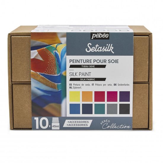 Peinture Sur Soie Pebeo Setasilk 45 Ml – Idéale Pour Art Textile, Couleur Vive, Flacon Neuf