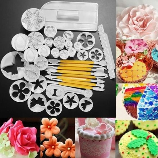 37 Pcs Moule De Decoration Gateau Bonbon Etc Cdiscount Maison