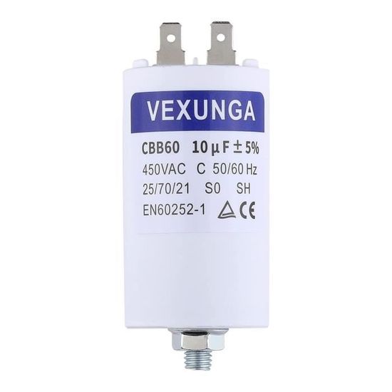 Condensateur Bain D'huile 10 µF / 1000V Cc, Marque Sic Safco, Nos (neuf Ancien Stock)