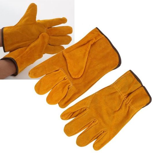Gants De Fitness Body One Noirs Renforcés Cuir - Taille S-M - Prise Optimale Et Fermeture Velcro Poignet - 6