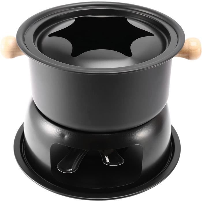 Set pour fondue au chocolat Set pour fondue multifonction en acier au