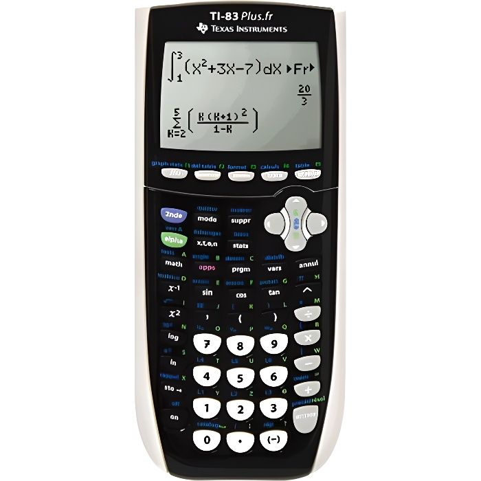TEXAS INSTRUMENT Calculatrice graphique S TI83+ FR