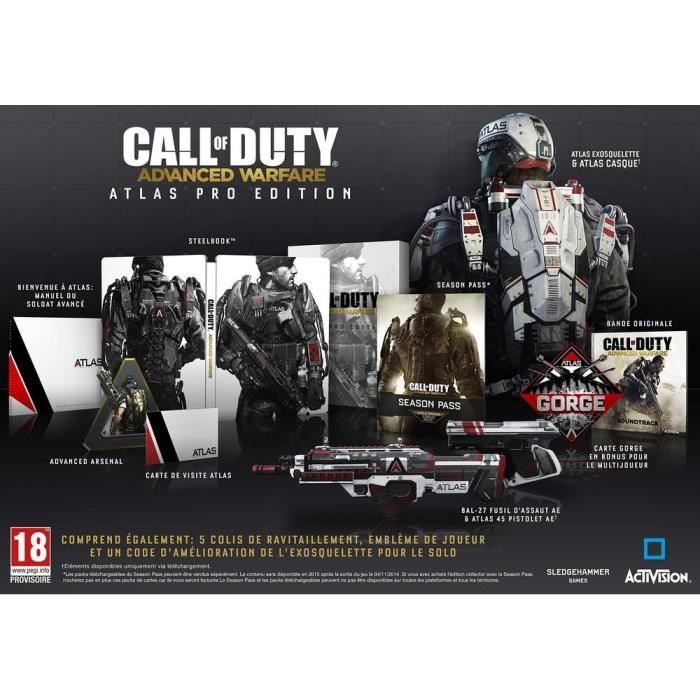 Activision Call Of Duty Advanced Warfare Atlas Pro PS4