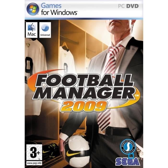 Deg Football Manager 2009 / Jeu PC Dvd-Rom