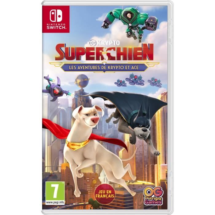 DC Krypto Super Chien: Les aventures de Krypto et Ace Jeu Switch