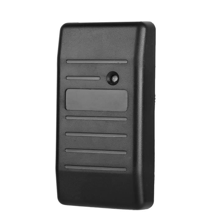 Security RFID Card Access Control Reader 125KHz Wiegand 26-34 Waterproof(Black IC 13.56Mhz )-CHE