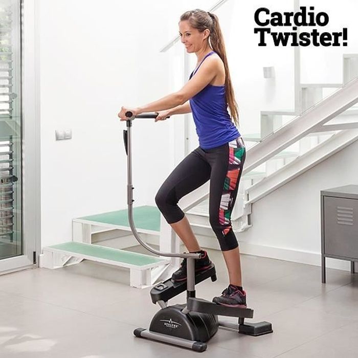 Stepper marcheur rotatif bidirectionnel Cardio Twister Apolyne