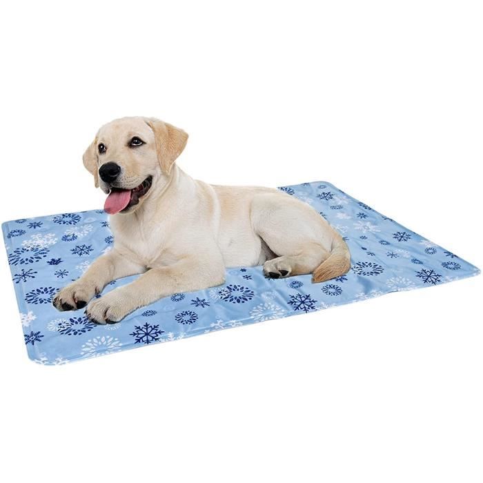 Tapis Rafraîchissant,Matelas Rafraîchissant pour Chien,Grand Tapis Refroidissement,Durable Tapis rafraîchissant,M (50x60cm)