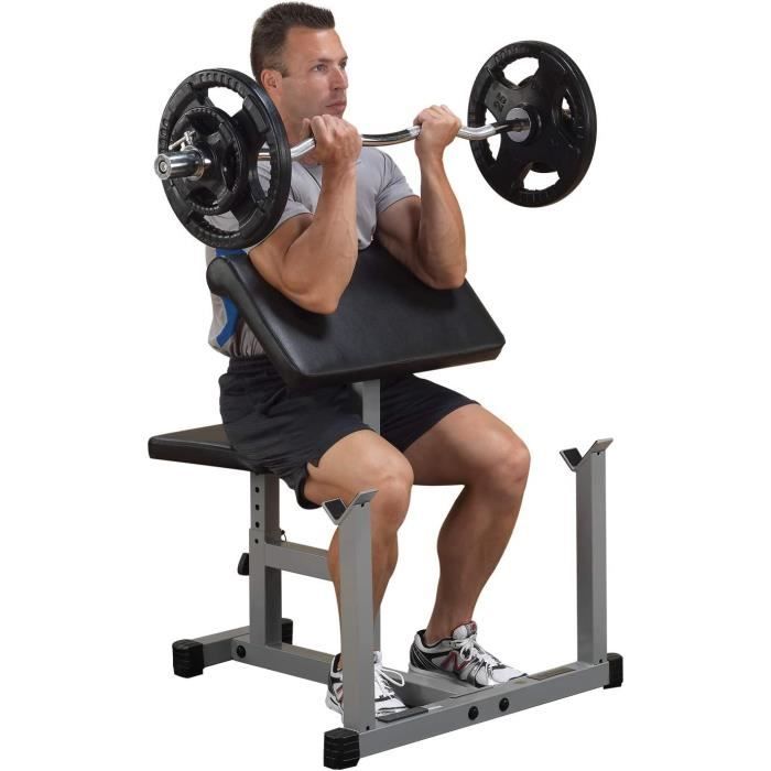 Body-solid Ppb-32x Curlbank | Pupitre Curl Banc Biceps Machine Scottbank Curler D entraînement