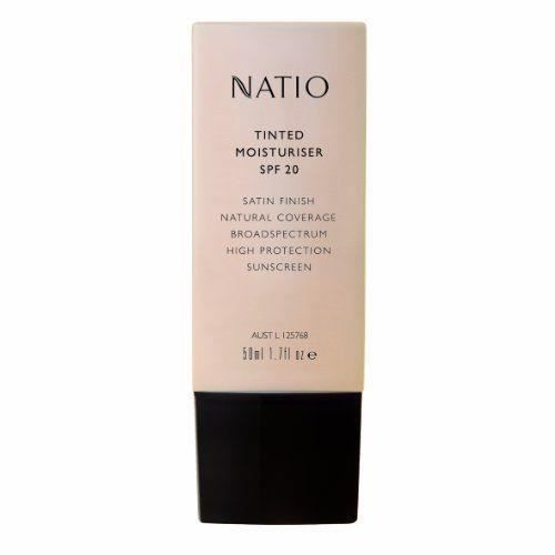 Natio 2226 - SHAMPOOING - Crème hydratante teintée avec protection solaire SPF20 Neutre 50ml