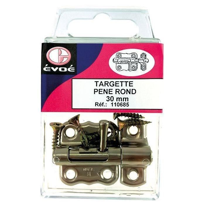 Targette péné rond 30mm