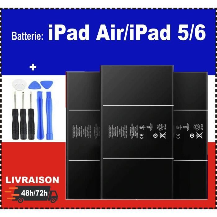 BATTERIE De Remplacement iPad Air/iPad 5/6 **Top Qualité**