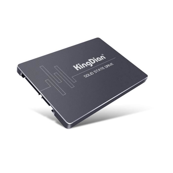 KingDian - Disque SSD interne MLC SSD de 7,35 cm (2,5 -) 7 mm SATA III 6 Go / s pour PC de bureau PC-S400 120 Go