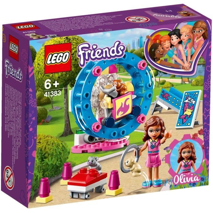 LEGO® Friends 41383 L’aire de jeu du hamster d'Olivia