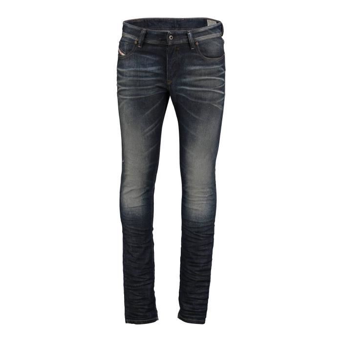 Jeans Sleenker Diesel Bleu Fonce...