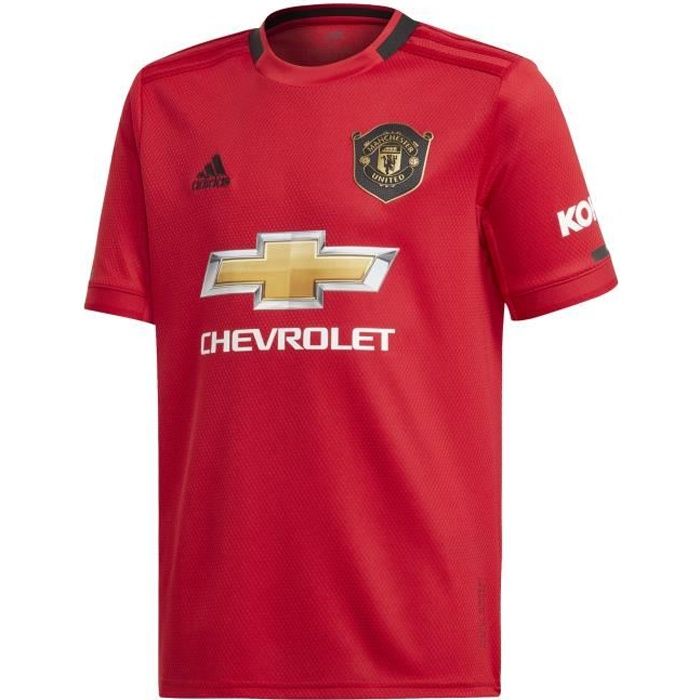 ADIDAS PERFORMANCE Maillot de Football MUFC H JSY Y Real - Enfant - Rouge
