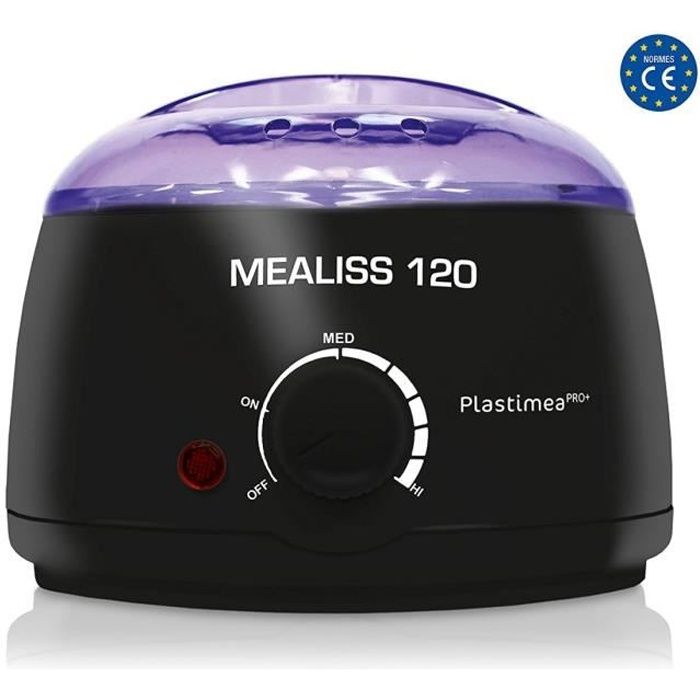 MEALISS® 120 WATT • Chauffe Cire Professionel avec CUVE 500 ml et ULTRA PUISSANT • ADAPTE A TOUTES LES CIRES