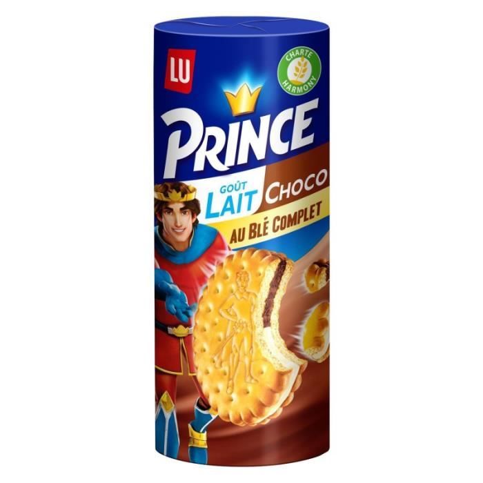 PRINCE - Prince Double Gout Lait Choco 300G - Lot De 4