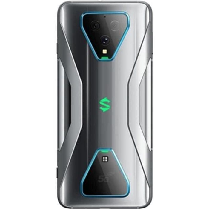 Black Shark 3 Gray 8Go 128Go 5G Game Smartphone Snapdragon 865 65W Charge Shark KLE-HO B28